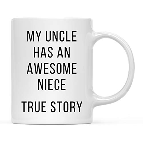 Funny Gag Gift My Niece Has an Awesome Aunt | Ceramic Coffee Mug | 11 OZ