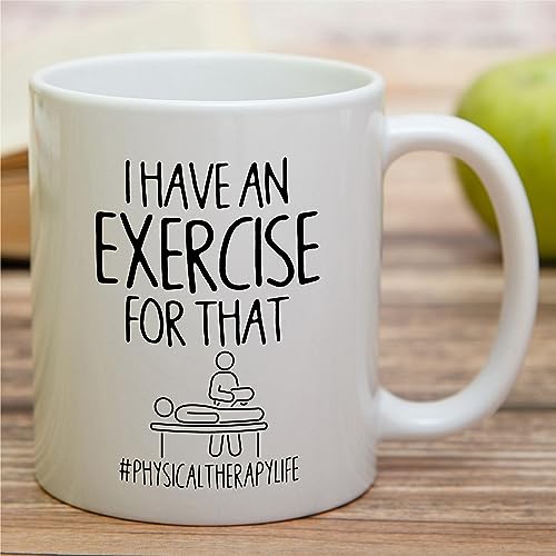 Funny PT Physical Therapy Gift Graduate | Ceramic Coffee Mug | 11 OZ