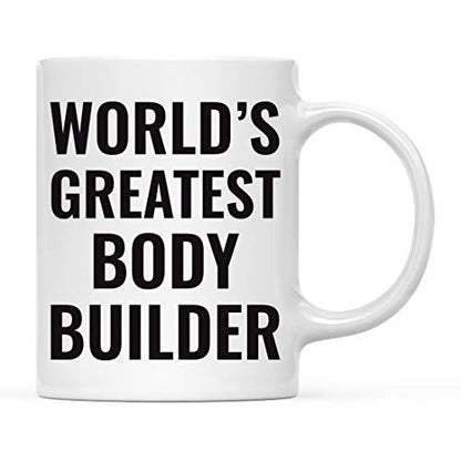 Gift for Men or Women World s Greatest Body | Ceramic Coffee Mug | 11 OZ
