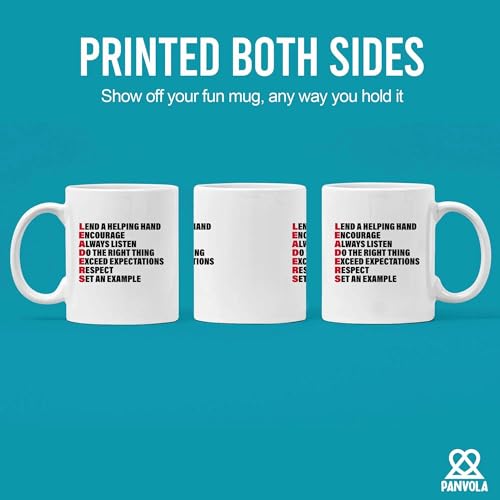 Leaders Acronym Leader Gifts For Women Men | Ceramic Coffee Mug | 11 OZ