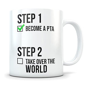 PTA graduation gift Physical Therapist Funny | Ceramic Coffee Mug | 11 OZ
