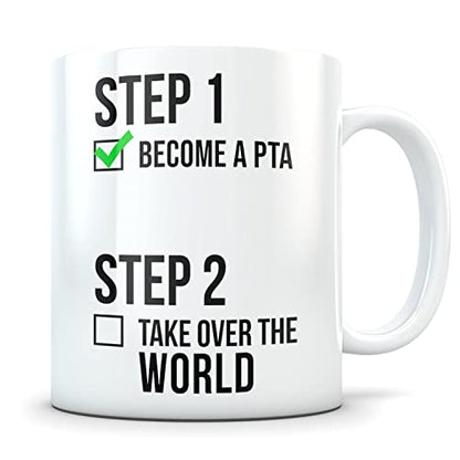 PTA graduation gift Physical Therapist Funny | Ceramic Coffee Mug | 11 OZ