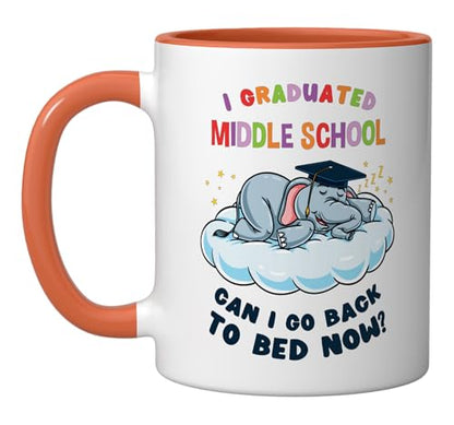 I Graduated Middle School Professional | Ceramic Coffee Mug | 11 OZ