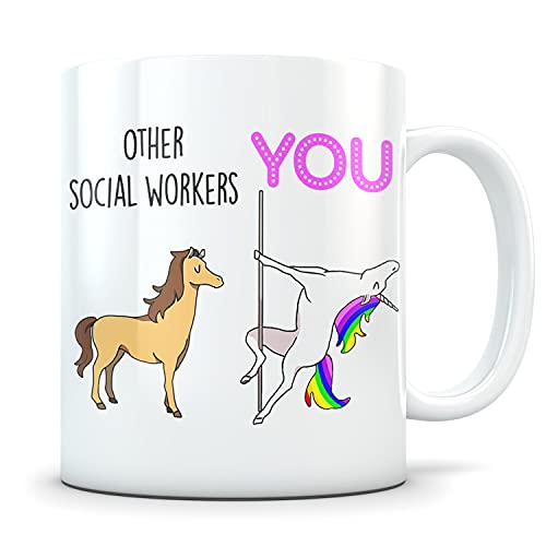 Social Worker Graduation Gift Graduate Working | Ceramic Coffee Mug | 11 OZ