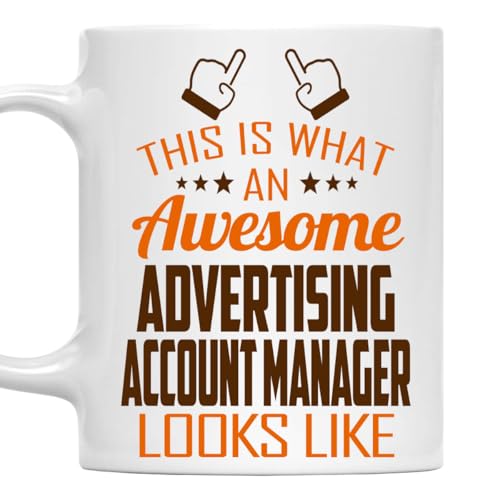 Awesome Advertising Account Manager This Is | Ceramic Coffee Mug | 11 OZ