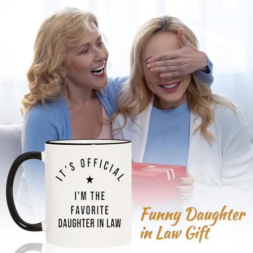 Daughter in Law Mothers Day Gifts Birthday | Ceramic Coffee Mug | 11 OZ