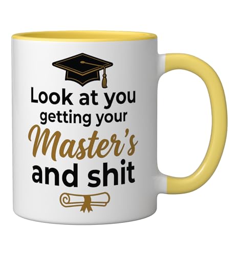 Look at you getting your Master s Professional | Ceramic Coffee Mug | 11 OZ