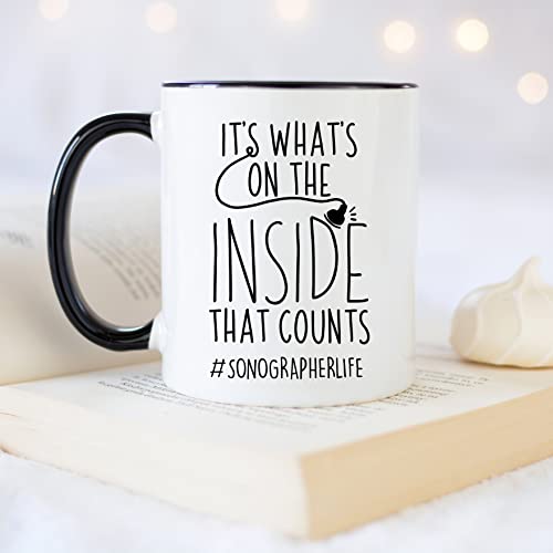 Sonographer Sonography Gifts Ultrasound Tech | Ceramic Coffee Mug | 11 OZ