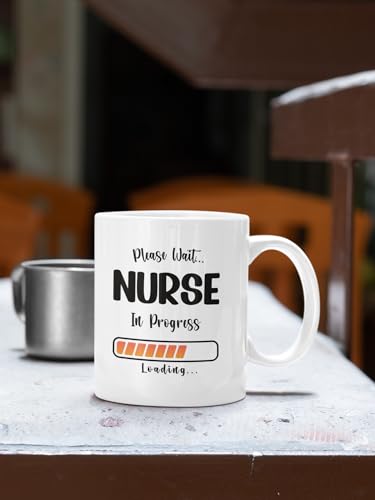 Nursing Student Gifts Nurse In Progress School | Ceramic Coffee Mug | 11 OZ