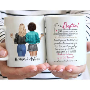 Custom Best Friend for Women Mother s Day | Customised Coffee Mug | 11 OZ