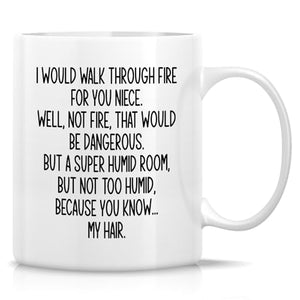 Funny Niece or Humorous Present for From Aunt | Ceramic Coffee Mug | 11 OZ