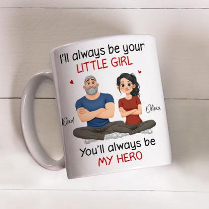 Wrappiness Personalized Daughter From Dad | Customised Coffee Mug | 11 OZ