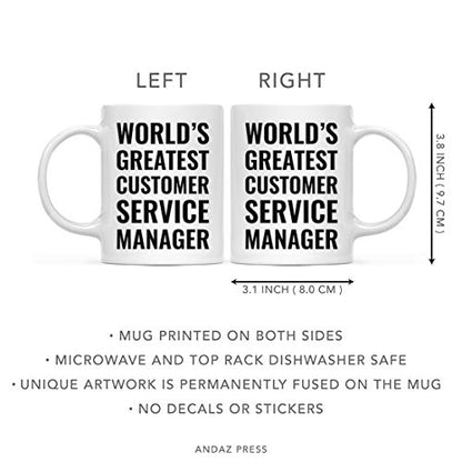 Gift for Men or Women World s Greatest | Customised Coffee Mug | 11 OZ