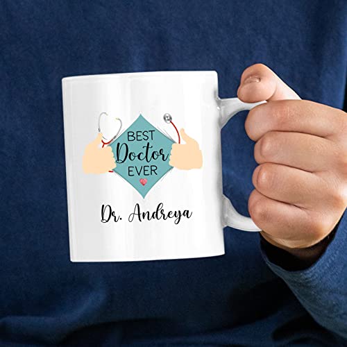 Best Doctor Ever Custom Personalized Gift | Customised Coffee Mug | 11 OZ