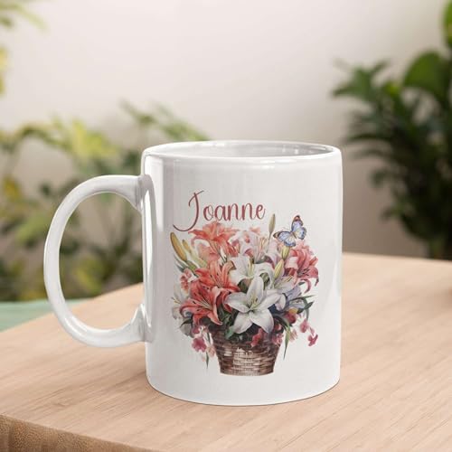Fantastic Personalized Name Lily Customized | Customised Coffee Mug | 11 OZ
