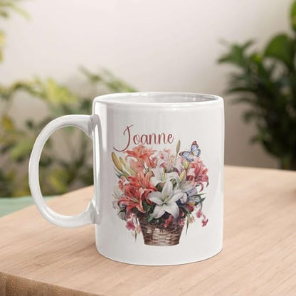 Fantastic Personalized Name Lily Customized | Customised Coffee Mug | 11 OZ