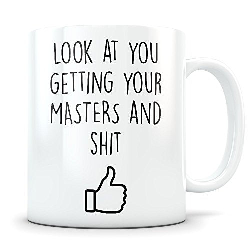 Masters Graduation Gifts MBA Graduates Master | Ceramic Coffee Mug | 11 OZ