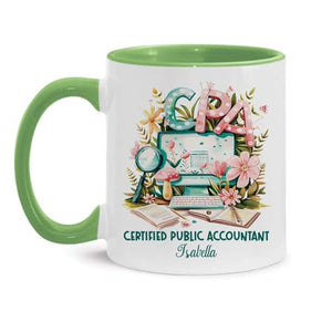 Certified Public Accountant Personalized | Customised Coffee Mug | 11 OZ