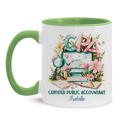 Certified Public Accountant Personalized | Customised Coffee Mug | 11 OZ