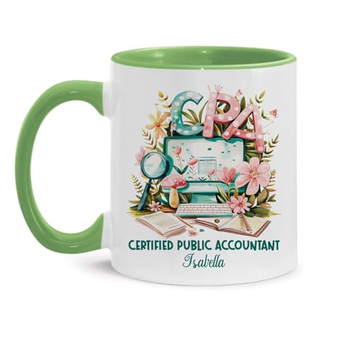 Certified Public Accountant Personalized | Customised Coffee Mug | 11 OZ