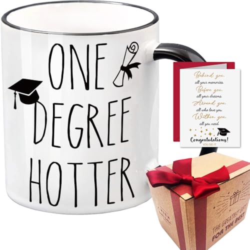 2026 One Degree Hotter Funny College Master | Ceramic Coffee Mug | 11 OZ