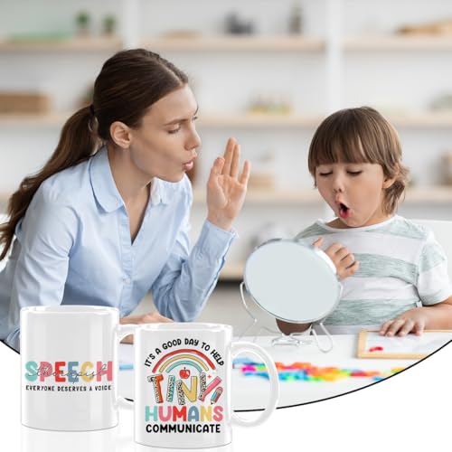 Speech Therapy Gifts Inspirational Therapist | Ceramic Coffee Mug | 11 OZ