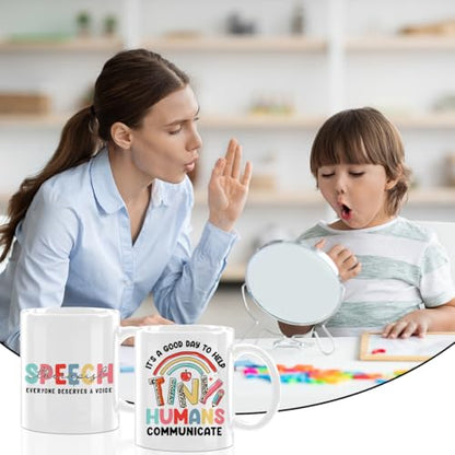 Speech Therapy Gifts Inspirational Therapist | Ceramic Coffee Mug | 11 OZ