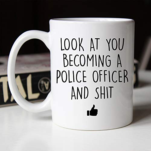 Police Academy Graduation Gifts Officer | Ceramic Coffee Mug | 11 OZ