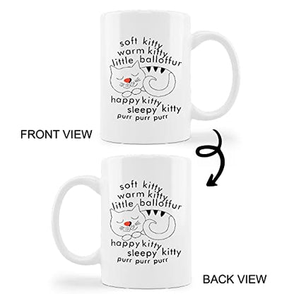 Soft Kitty Warm Little Balloffur Milk Gifts | Ceramic Coffee Mug | 11 OZ