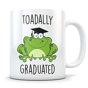 Frog Graduation Gifts Toad Pun for Future | Ceramic Coffee Mug | 11 OZ