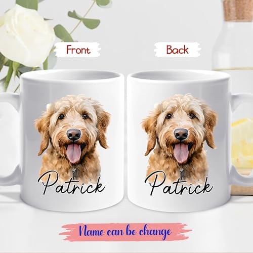 Goldendoodle Personalized Dogs Dog Accent | Customised Coffee Mug | 11 OZ