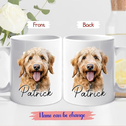Goldendoodle Personalized Dogs Dog Accent | Customised Coffee Mug | 11 OZ