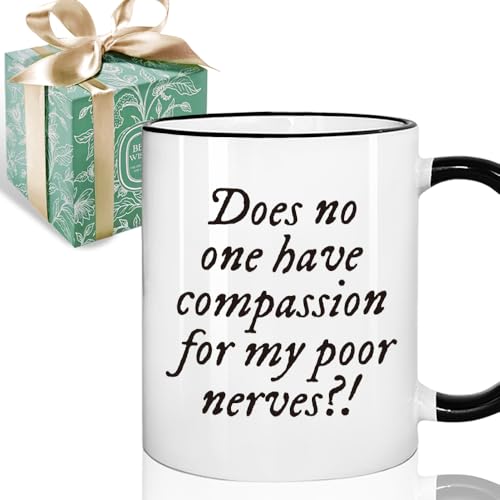 Pride and Prejudice Gifts for Book Funny | Ceramic Coffee Mug | 11 OZ