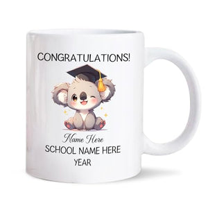 Baby Koala Travel Congratulations Gifts for | Customised Coffee Mug | 11 OZ