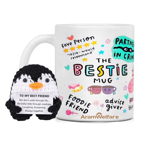Best Friend Birthday Gifts For Women | Ceramic Coffee Mug | 11 OZ