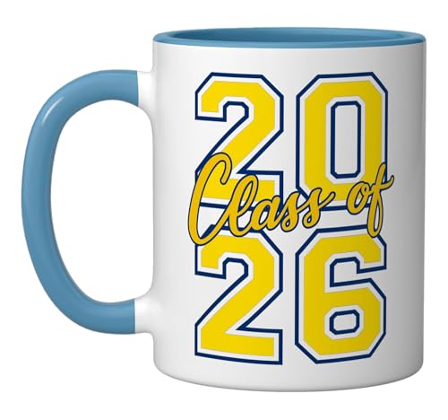 Class of 2026 Graduation Varsity Letters | Ceramic Coffee Mug | 11 OZ