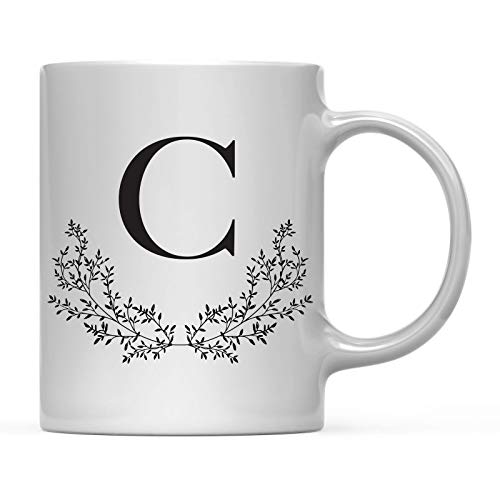 Gift Vintage Boho Leaves Botanical Graduate | Ceramic Coffee Mug | 11 OZ