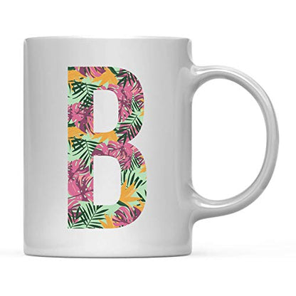 Gift Tropical Monstera Palm Leaves Funny | Ceramic Coffee Mug | 11 OZ
