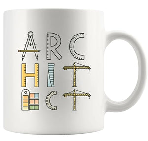 Architect Gifts For Men Women Architecture | Ceramic Coffee Mug | 11 OZ