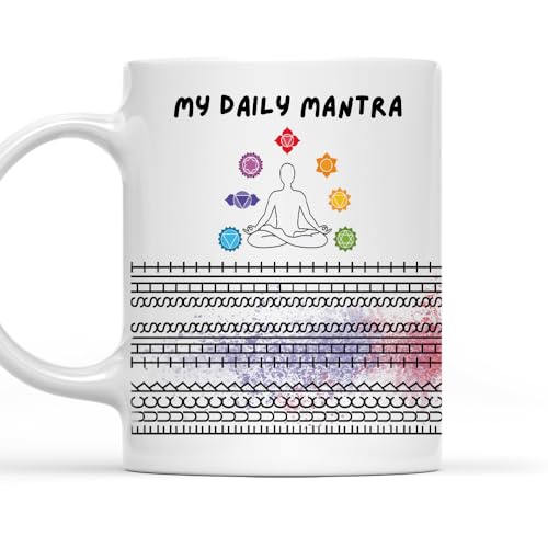 Wrappiness Hidden Message Daily Mantra | Ceramic Coffee Mug | 11 OZ