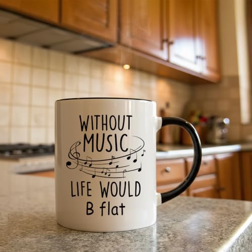 Teacher Appreciation Gift for Music Lover | Ceramic Coffee Mug | 11 OZ