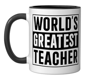 Best Teacher World s Greatest Doctorate | Ceramic Coffee Mug | 11 OZ
