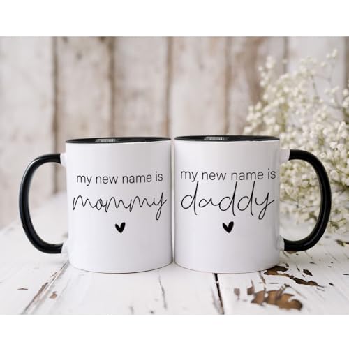 Pregnancy Gifts for New Parents Mom and Dad | Ceramic Coffee Mug | 11 OZ