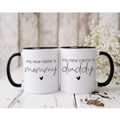Pregnancy Gifts for New Parents Mom and Dad | Ceramic Coffee Mug | 11 OZ