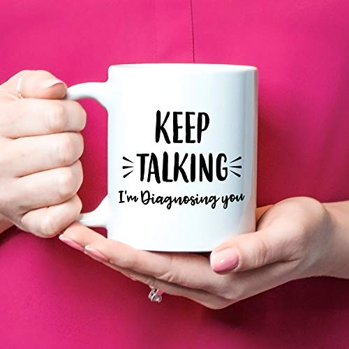 Psychology Gifts Psychologist Gift Keep | Ceramic Coffee Mug | 11 OZ