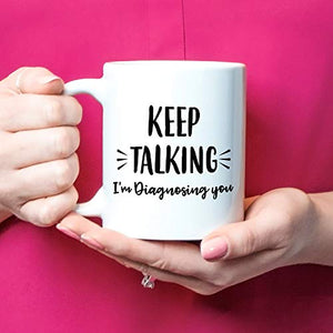 Psychology Gifts Psychologist Gift Keep | Ceramic Coffee Mug | 11 OZ