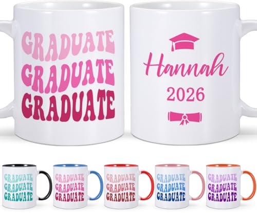 Personalized Graduation Gifts for Graduate | Customised Coffee Mug | 11 OZ