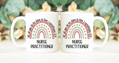 NP Nurse Practitioner Graduation Gift Gifts | Ceramic Coffee Mug | 11 OZ