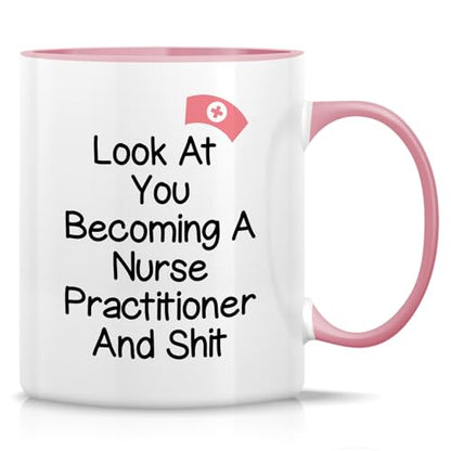 Funny Look at You Becoming a Nurse | Ceramic Coffee Mug | 11 OZ