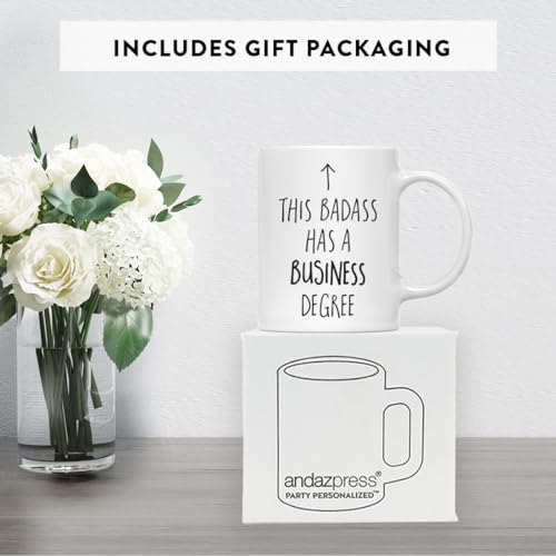 Graduation Gift This Badass Has a Business | Ceramic Coffee Mug | 11 OZ